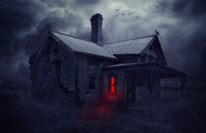 Scene synthesis, teach you how to synthesize a deep and scary haunted house – photo synthesis