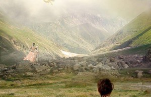 PhotoShop Tutorial: Composite Pterosaur Flying in the Valley – Photo Composite