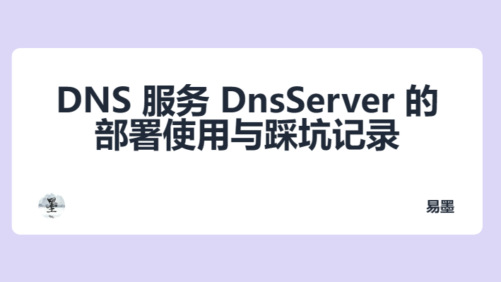 Deployment and use experience sharing of an open source DNS service DnsServer based on .NET7